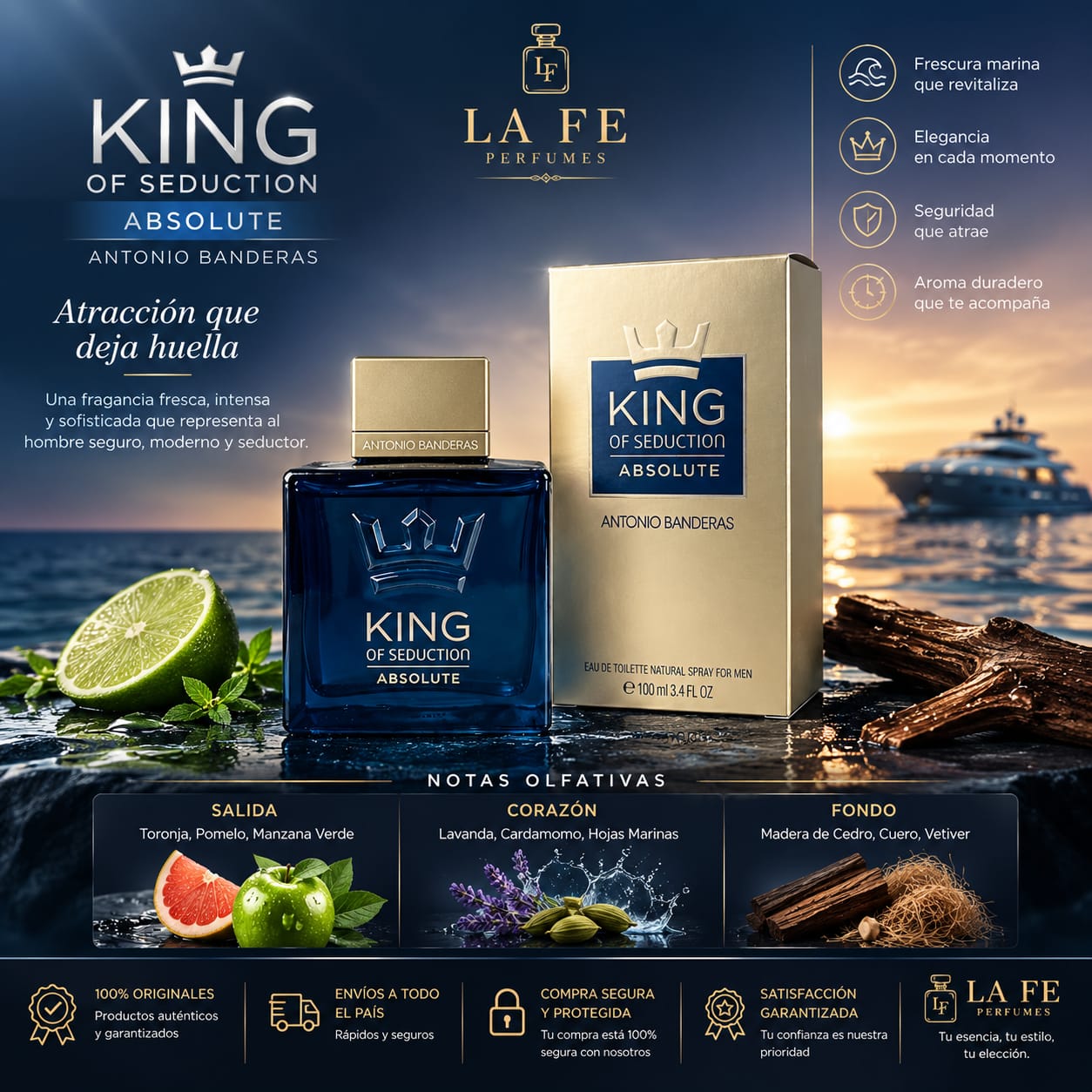 Antonio Banderas King Of Seduction Absolute Men 100ml EDT